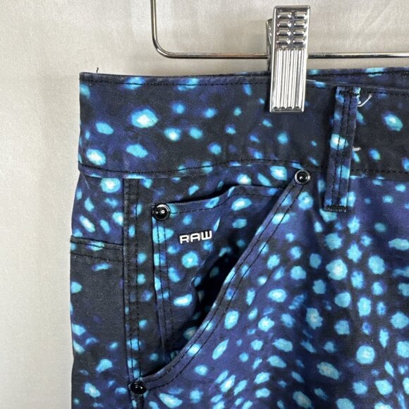 G-Star RAW 5622 3D Mid Boyfriend Jeans Women’s 31x32 Blue Print - Picture 3 of 8